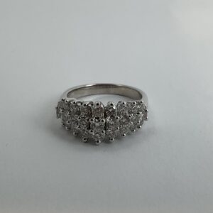 WG Stairway to heaven diamond ring 10k