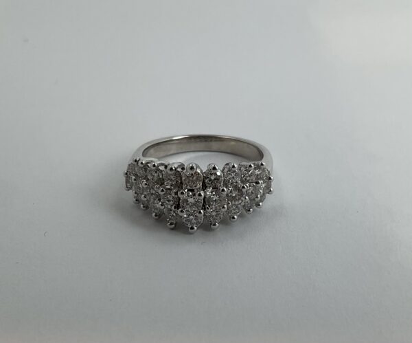 WG Stairway to heaven diamond ring 10k