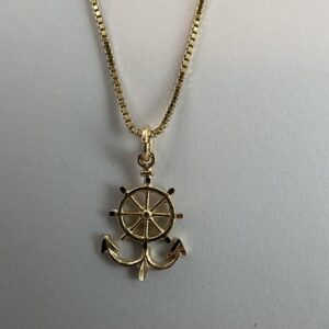 Yellow gold 10k Anchor